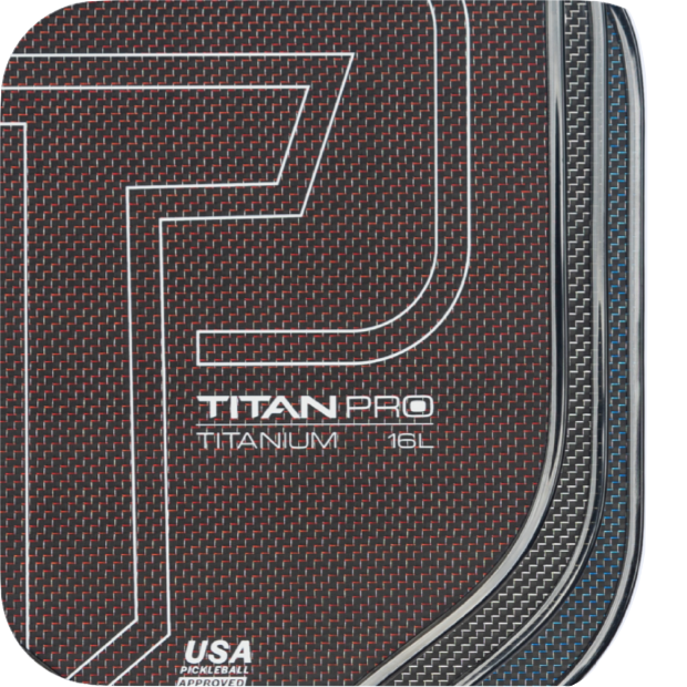 Buy Pickleball Paddles | Titan Pro Titanium 16L Carbon Fiber Paddle